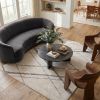 9' X 13' Gray Modern Abstract Pattern Area Rug