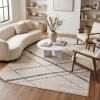 9' X 13' Gray Modern Abstract Pattern Area Rug