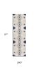 20' Blue And Ivory Southwestern Runner Rug