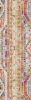 10' Gold And Ivory Southwestern Runner Rug
