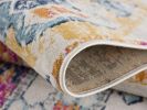 20' Gold And Ivory Southwestern Runner Rug