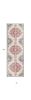 10' Blue And Beige Medallion Runner Rug
