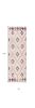 10' Ivory and Gold Geometric Runner Rug