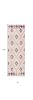 13' Ivory and Gold Geometric Runner Rug