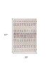 3' X 5' Cream Ikat Area Rug