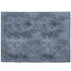 5' X 7' Gray Shag Non Skid Area Rug