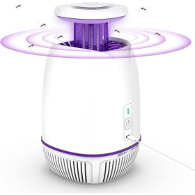 1Pc Plug-in Mosquito Zapper For Summer Max 1076Sq.Feet Range Electric Fly Zapper With 3 Modes Mosquito Killer Lamp For Indoor Outdoor