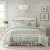 9 Piece Cotton Percale Comforter Set King