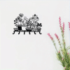CIFbuy™ 6-Hook Vase Design Key Coat Rack Wall Mounted Home Storage Decor (TikTok, temu pick-up service)