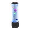 Sensory Bubble Tube Lamp, 16 Color Changing Light Effects, Water Fish Lamp with Built-in Bluetooth Speaker & White Noise