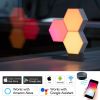 11Pack WiFi Smart LED Light Kit DIY Night Lamp Voice Control 16 Million Color Compatible with Alexa Google Home