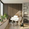 47" x 24" Wood Panels for Wall, 4 Pack Acoustic Panels, Sound Absorbing Slat Wall for Wall Decor, Home, Walnut