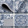 Boho Kitchen Rugs Sets 3 Piece with Runner Floral Kitchen Floor Mat Carpet Farmhouse Kitchen Rugs and Mats Non Skid Washable Runner Rug for Kitchen Fl