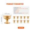 10PCS 16cm/6.3' Tall Wedding Flower Vase, Metal Wedding Centerpiece, Gold Floral Arrangement Stand Display Rack for Tables Wedding Dinner Party