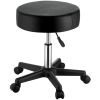 Rolling Stools with Wheels, 400 LBS Weight Capacity Adjustable Height Stool with Ultra-Thick Seat Cushion, Swivel Stools Chair for Salon, Bar, Home