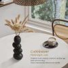 Ceramic Flower Vase for Home - Handcrafted Cobblestone Shape Vase Centerpiece for Wedding,Home Living Room, Home, Office