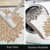 Runner Rugs for Hallway, 2'x6' Laundry Room Rug Mat, Washable Non Slip Kitchen Rugs and Runners, Bathroom Floor Carpet, Beige