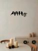 CIFbuy 1PC Fashionable Metal Bird Wall Art - Bird on the Branch Wall Ornament. The Leaves with Birds Sculpture Wall Decor Is a Fashion - forward Metal
