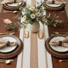 Boho Table Runner for Hoilday Spring Home Decor with Tassels 72 Inches Long Pottery barn Furniture Farmhouse Rustic Macrame Burlap Table Decoration fo