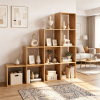 4-layer bookshelf with 2 anti rollover kits, suitable for organizing bookshelves in home offices and decorating living rooms