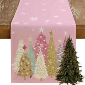 Decoration Supplies 13x72 Inch Christmas Table Runner (Type: Christmas Supplies, Style: Style C)