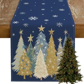 Decoration Supplies 13x72 Inch Christmas Table Runner (Type: Christmas Supplies, Style: Style A)