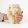 White Onyx urn for human Ashes
