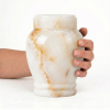 White Onyx urn for human Ashes