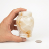 White Onyx urn for human Ashes
