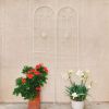 2 Pack Metal Garden Trellis 86.7" x 19.7" Rustproof Trellis for Climbing Plants Outdoor Flower Support