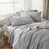 Luxury Sheet Sets Super Soft Easy Care Microfiber 3/4-Pieces Bed Sheet Set With 16-Inch Deep Pockets