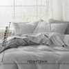 Luxury Sheet Sets Super Soft Easy Care Microfiber 3/4-Pieces Bed Sheet Set With 16-Inch Deep Pockets