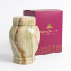 Grün - light green onyx urn