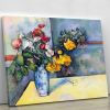 Still lifes flowers in a vase by Cezanne Canvas Print or Poster