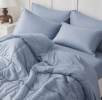 Blue 2-Piece & 3-Piece Bedding Comforter Set – Twin/Queen/King – Soft Microfiber