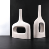 Ravel Ceramic Vase White